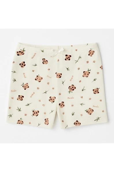 Kız Çocuk Pamuklu Boxer 6’lı Paket - Günlük İç Giyim - Resim 3