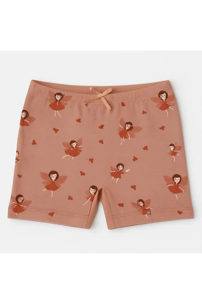 Kız Çocuk Pamuklu Boxer 6’lı Paket - Günlük İç Giyim - Resim 4