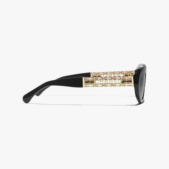 CHANEL 5538Q Cat Eye Kadın Güneş Gözlüğü - 2