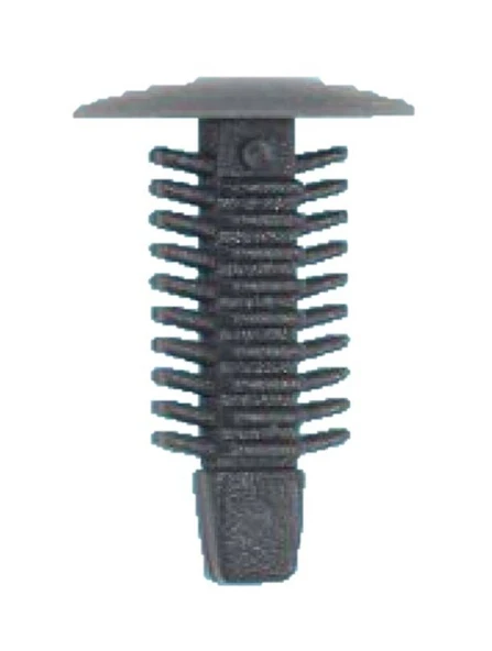 ÜNİVERSAL DÖŞEME KLİPSİ GRİ 8×23,5×14 SAYK5003 12 ADET - 1