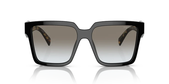 Prada PR 24ZS 1AB0A7 Black-Grey Kadın Güneş Gözlüğü - Resim 2