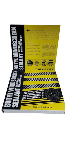 Şerit Far Cam Macunu Butil 8X7,9mm 4,5mt MCN 000 MARKA İLE UYUMLU ürün görseli 1