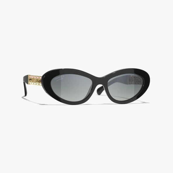 CHANEL 5538Q Cat Eye Kadın Güneş Gözlüğü - 1