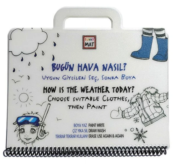 Funny Mat Mini Set - Bugün Hava Nasıl? ürün görseli