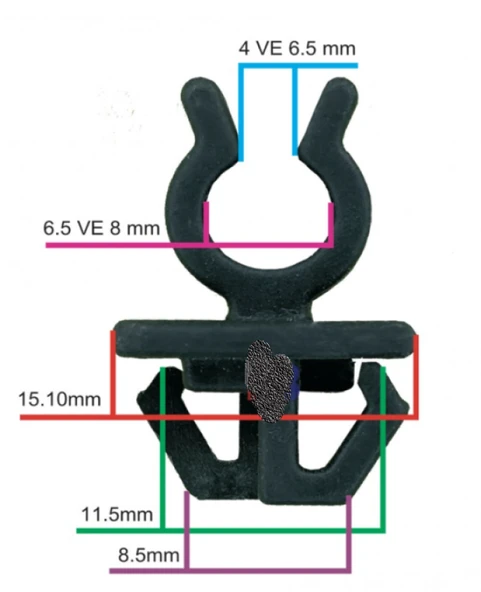 Honda - Toyota - Hyundai SAYK1214 12 ADET MARKA İLE UYUMLU - Resim 2