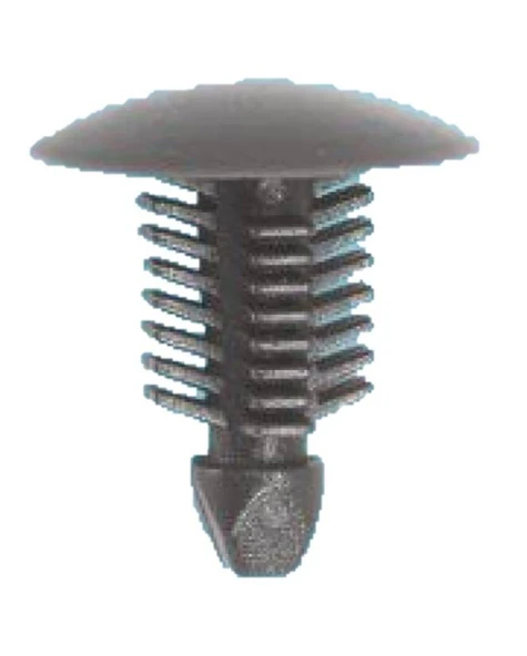 ÜNİVERSAL DÖŞEME KLİPSİ GRİ 9×24×18 SAYK5002 12 ADET - 1