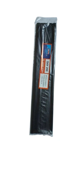 PE GENİŞ SİYAH KAYNAK ÇUBUĞU SAY 200