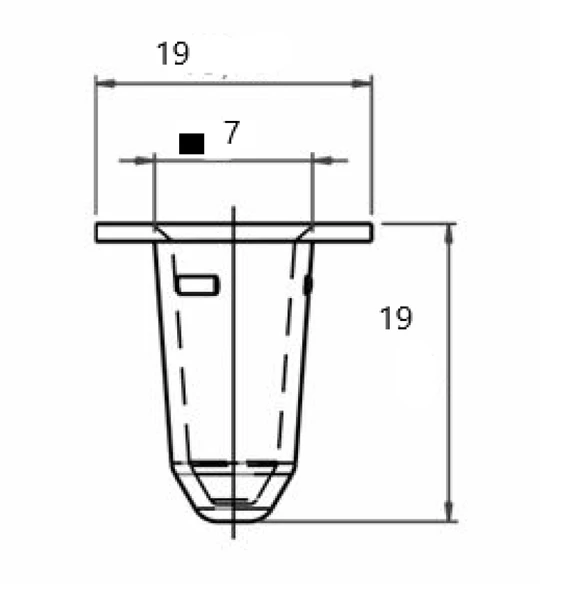 FİAT DOBLO-PALİO-LANCİA DÖŞEME KLİPSİ SAYK0905 12 ADET MARKA İLE UYUMLU - Resim 2