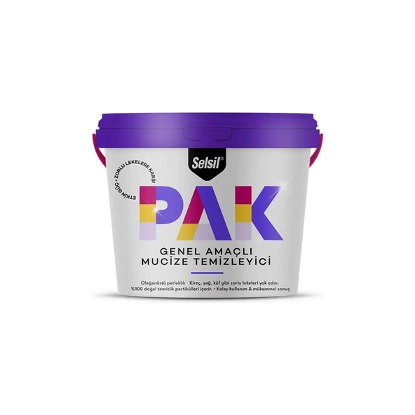 Selsil Pak Genel Amaçlı Mucize Temizleyici 500 gr ürün görseli
