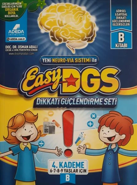 EASY Dikkati Güçlendirme Seti 6-9 yaş B Kitapçığı ürün görseli 1