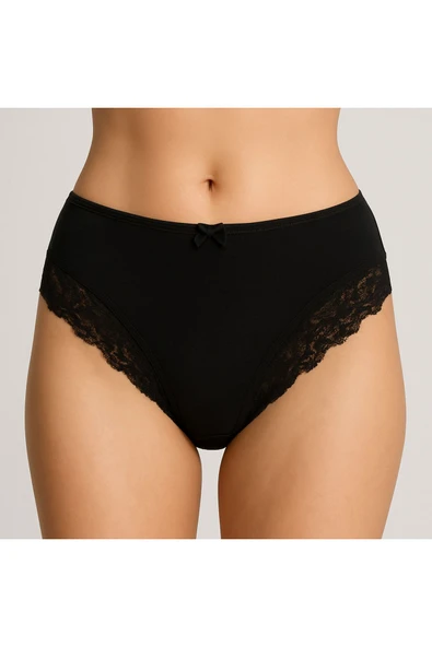 Ön Pamuk Arka Dantelli Bato 6'lı Set - Resim 8