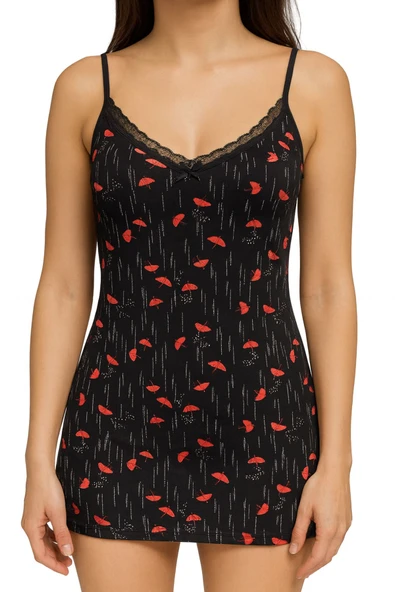 Önü Dantel İp Askılı Atlet 5'li Set ürün görseli