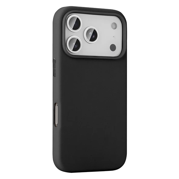 Apple iPhone 17 Pro Kılıf M-safe Şarj Özellikli PU Deri Görünümlü Zr-Kupra - Resim 2