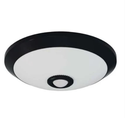 Horoz Sensörlü Tavan Armatür 360d 2xe27 ( Siyah  Kasa )( Plastik Cam-Gövde ) ürün görseli