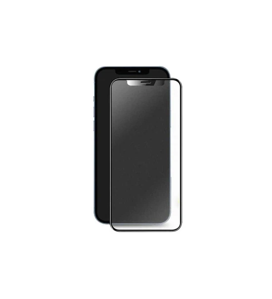 Apple iPhone XR 6.1'' Mat Seramik Ekran Koruyucu Siyah ürün görseli 1