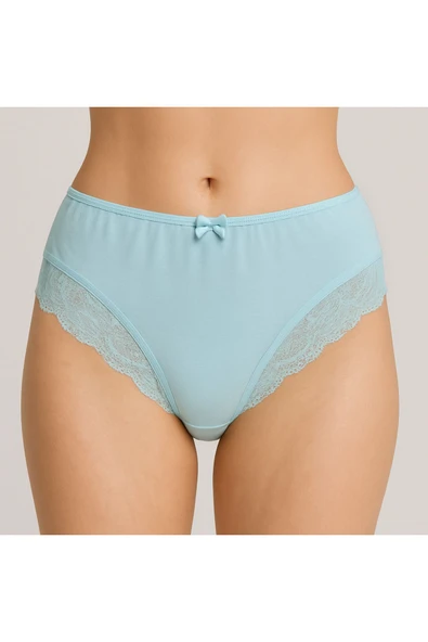 Ön Pamuk Arka Dantelli Bato 6'lı Set - Resim 5