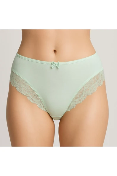 Ön Pamuk Arka Dantelli Bato 6'lı Set - Resim 7