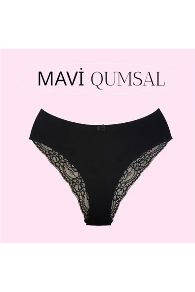 Ön Pamuk Arka Dantelli Bato 3'lü Set - Resim 2