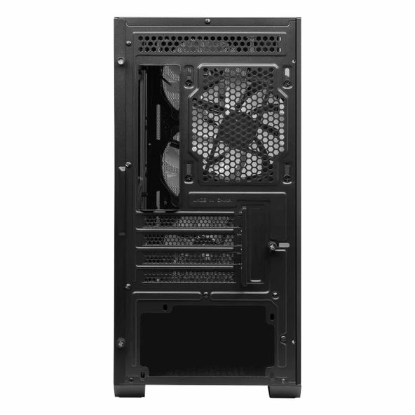 MSI MAG Forge M100A 500W USB 3.2 RGB mATX Mid Tower Siyah Kasa - Resim 8