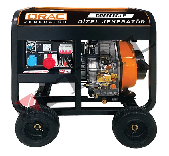 Orac DG9000CLE Dizel Marşlı Jeneratör 7,5 Kva 13 Hp ürün görseli