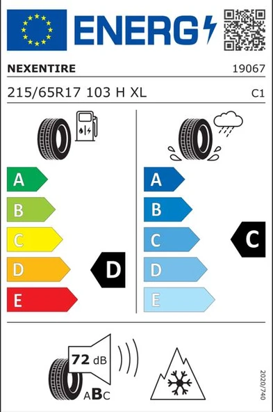 NEXEN 215/65R17 103H XL WINGUARD SPORT 2 SUV 2025 KIŞ LASTİĞİ - Resim 2