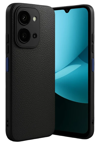 Xiaomi Redmi 15C 4G Kılıf Deri Görünümlü Silikon Azn-Thermax ürün görseli 1