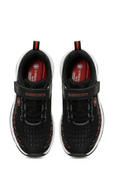 RIMBA JR 4PR Siyah Erkek Çocuk Koşu Ayakkabısı - Resim 4