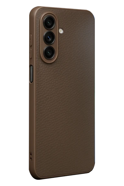 Samsung Galaxy A17 5G Kılıf Deri Görünümlü Silikon Azn-Thermax - Resim 3