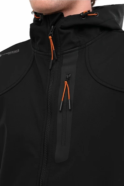 ML NEW TREND 1GT17 5PR Siyah Erkek Softshell - Resim 4