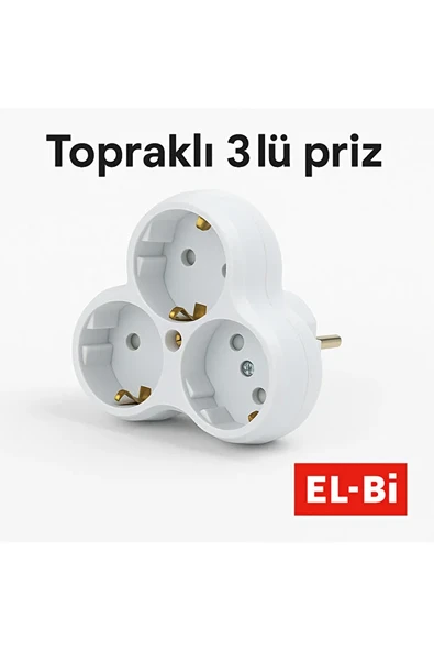 3 lü Golyad Priz Çoğaltıcı