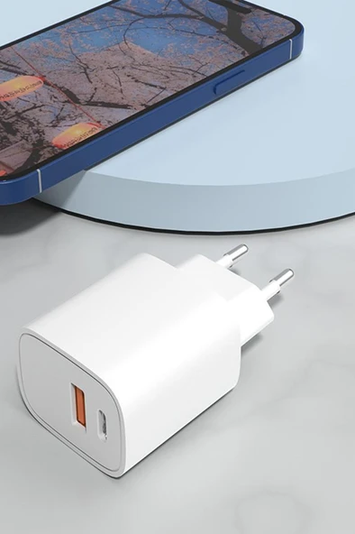 TORİMA Beyaz TRM-C21 Şarj Cihazı Tek Adaptör - 4