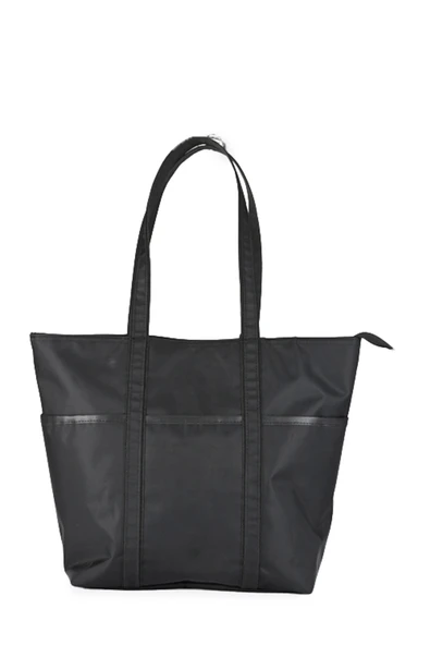 TEX SERI SHOPPER 5PR Siyah Kadın Omuz Çantası - Resim 3