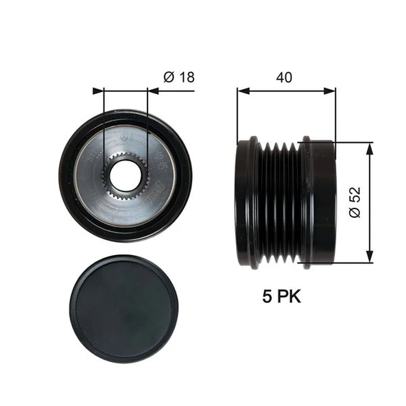 ALTERNATOR KASNAGI MERCEDES W176 W246 C117 X156 A2701550315 ürün görseli