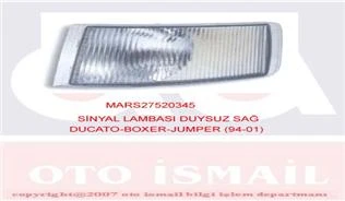 SİNYAL LAMBASI DUYSUZ SAĞ DUCATO-BOXER-JUMPER 94-01 1303853080 ürün görseli