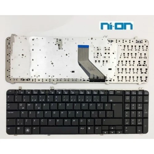 Nion Hp 518965-001 uyumlu Notebook Klavye (Siyah TR) - 1