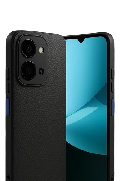 Xiaomi Redmi 15C 4G Kılıf Deri Görünümlü Silikon Azn-Thermax - Resim 2