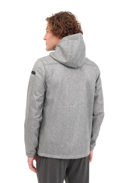 ML NEW TREND 1GT17 5PR Gri Erkek Softshell - Resim 2