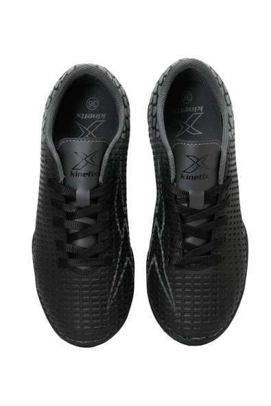 SERGI TF 3PR Siyah Unisex Halı Saha Ayakkabısı - Resim 4