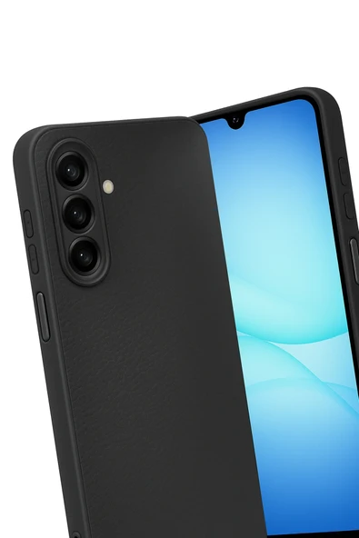 Samsung Galaxy A17 5G Kılıf Deri Görünümlü Silikon Azn-Thermax - Resim 2