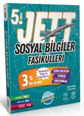 Ünlüler Karması 5. Sınıf Jett Sosyal Bilgiler Fasikülleri ürün görseli 1