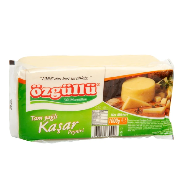 Özgüllü Kaşar Peyniri 1 kg x 6 Adet - 3