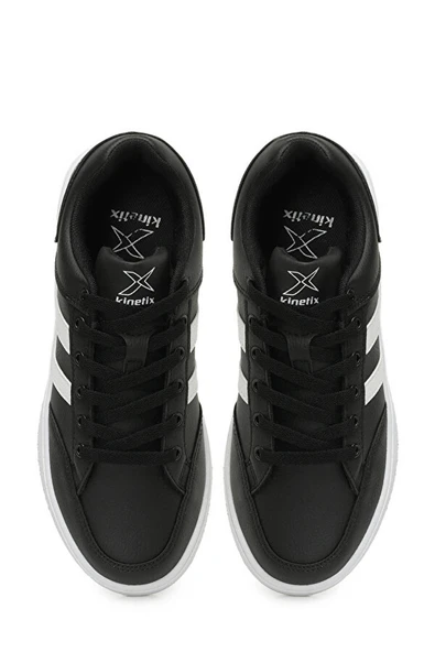 5W Kort Pu 5Pr Siyah - Beyaz Erkek Sneaker A102020134 - Resim 4