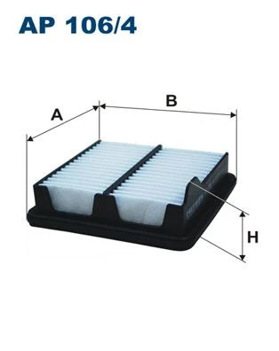 HAVA FİLTRESİ HONDA JAZZ L13Z1 GG6 08-> / CITY 1.4L L13Z1 GM1 08-> 17220RB6Z00-17220RB0000 ürün görseli