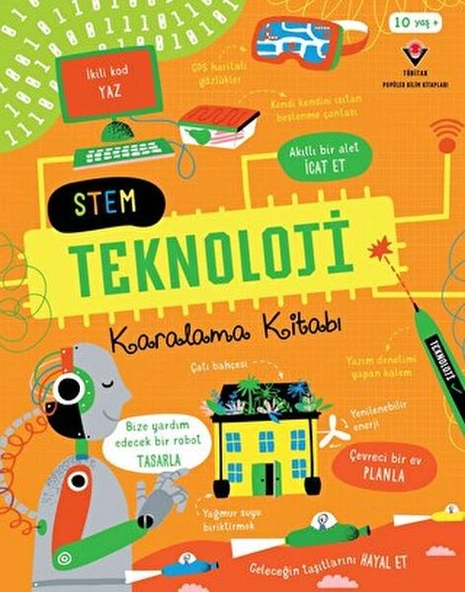 STEM Teknoloji Karalama Kitabı ürün görseli