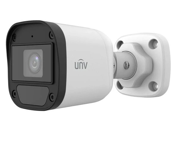 Uniview UAC-B112-AF40 2mp 4mm Sabit Lens Dahili Sesli 4in1 IR Bullet AHD Kamera ürün görseli 1