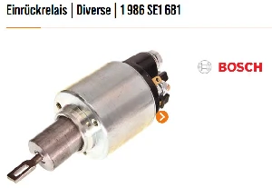 **>MARŞ OTOMATİĞİ-MB MERCEDES VW 2339304021 2339304039 2339304068-1986SE1681 - BOSCH-2339304018 - 1
