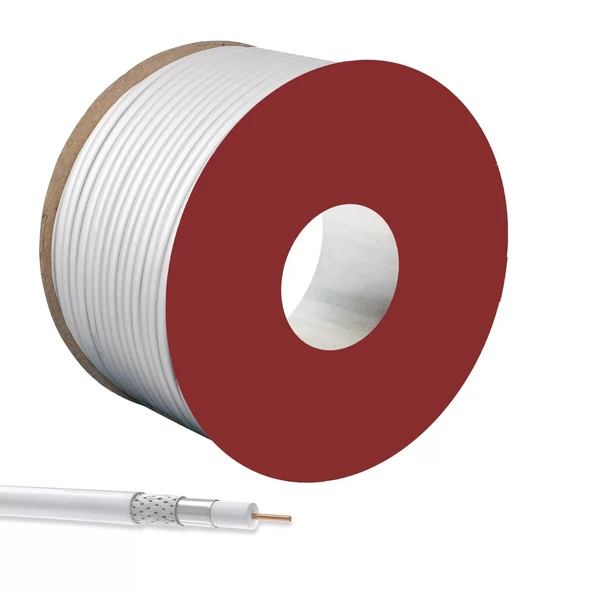 Ramtech Anten Kablosu Rg59/u4 İnce 200 Metre