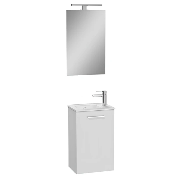 VitrA Mia 69576 Banyo Dolabı Seti Kapaklı 40 Cm Parlak Beyaz