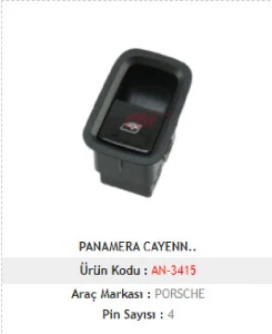 CAM ANAHTARI>PANAMERA - CAYENNE TEKLİ - MCAR-AN3415 ürün görseli