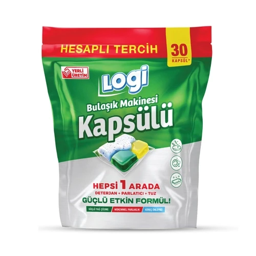 Logi Bulaşık Makinesi Kapsülü 30'lu